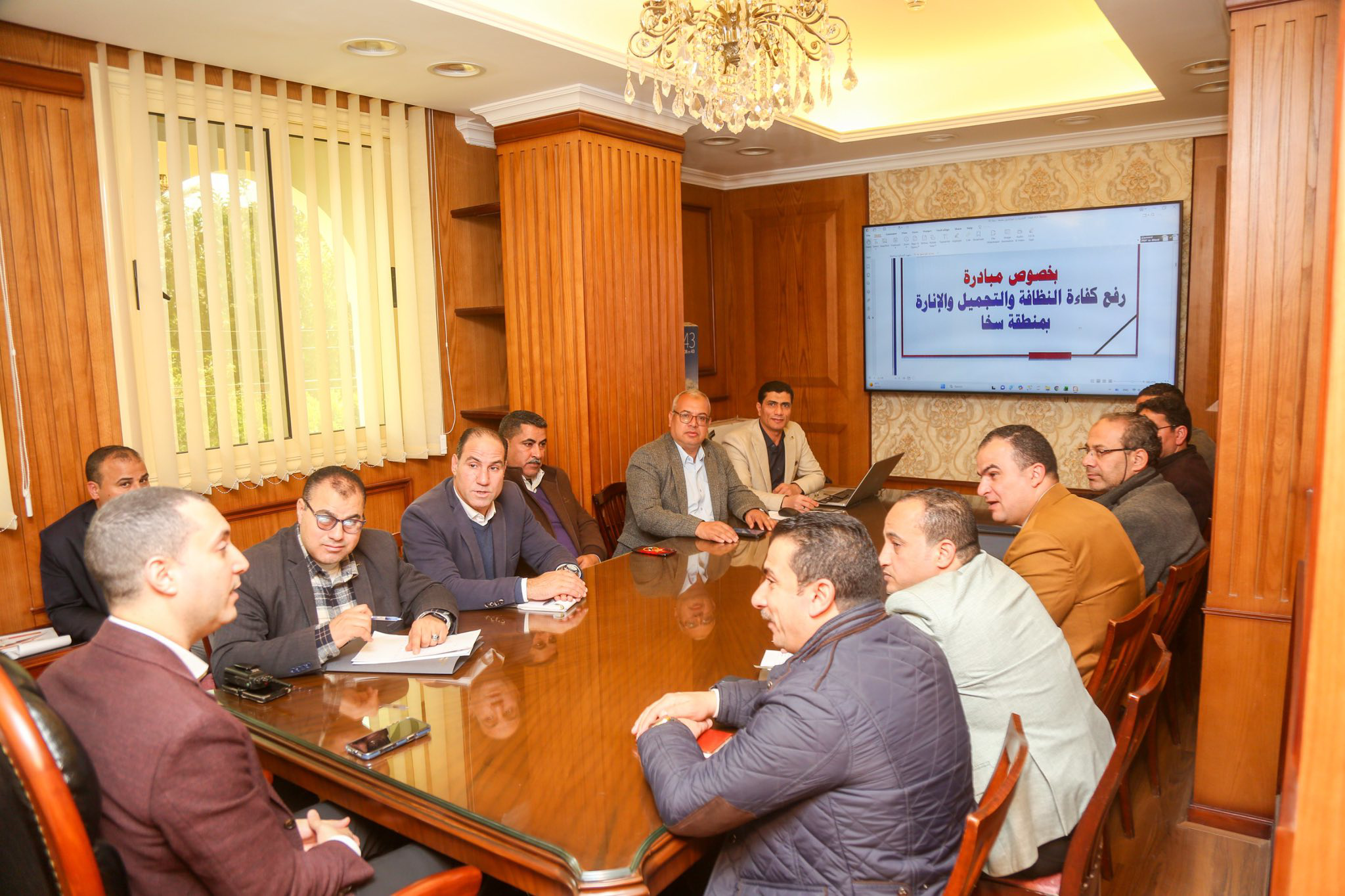 تقييم شامل لأداء مراكز كفرالشيخ لرفع الخدمات